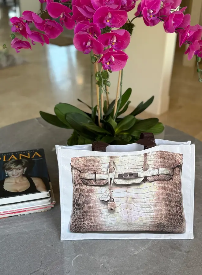 The Icon Shopper Croco Classic