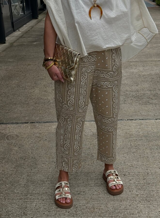 Broek Bandana Print
