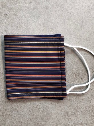 Lost in Pablos Mondmasker Enveloppe model/ filter Rust Stripes SC0401 Lost in Pablos Mondmasker Enveloppe model/ filter Rust Stripes SC0401