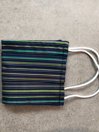 Lost in Pablos Mondmasker Enveloppe model/ filter Green Stripes SC0402 Lost in Pablos Mondmasker Enveloppe model/ filter Green Stripes SC0402