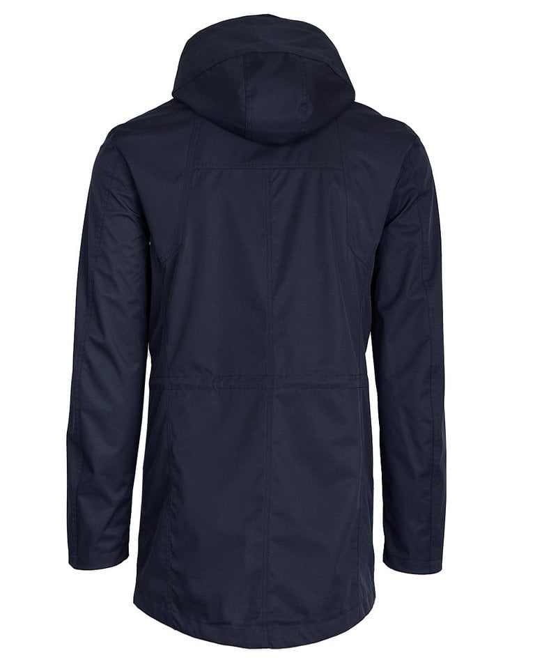 Johnnylove Connor SS22 Long Parka W Packed Hood Navy