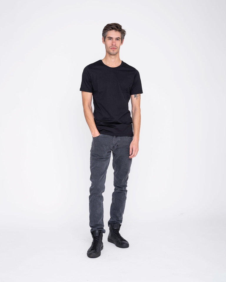 Johnnylove John Doe SS22 Cotton Shirt Black