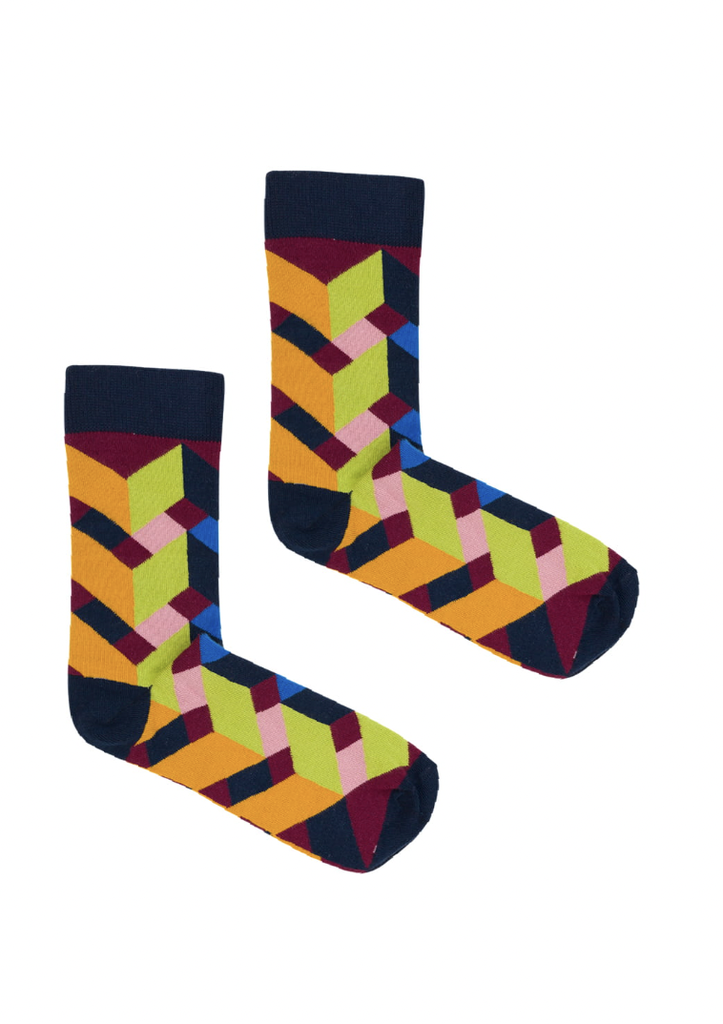 KABAK Socks Classic Autumn Abstraction