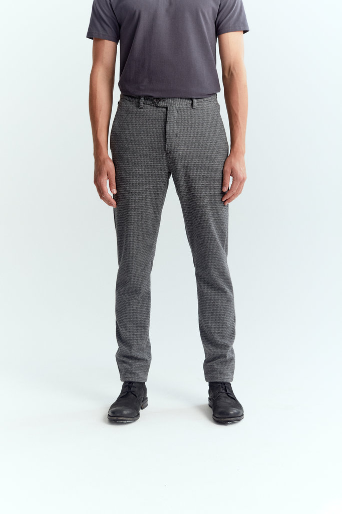 The Good People Blake Pants Grey Melange