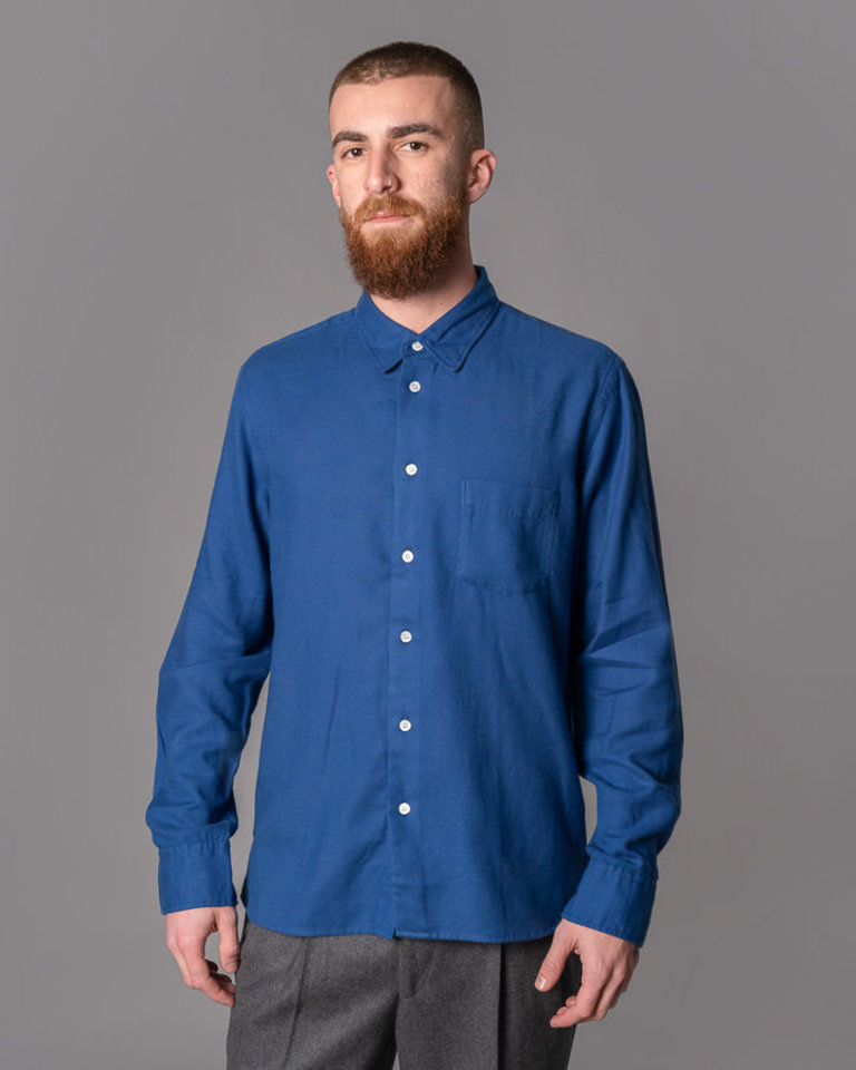 La Paz Chest Pocket Shirt Blue