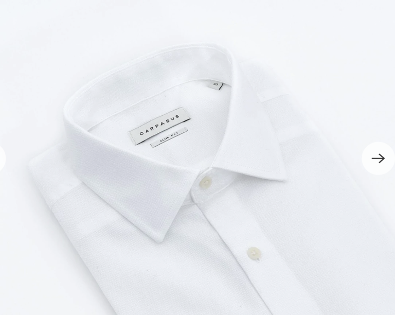 Carpasus Dress Shirt Porto White CPW