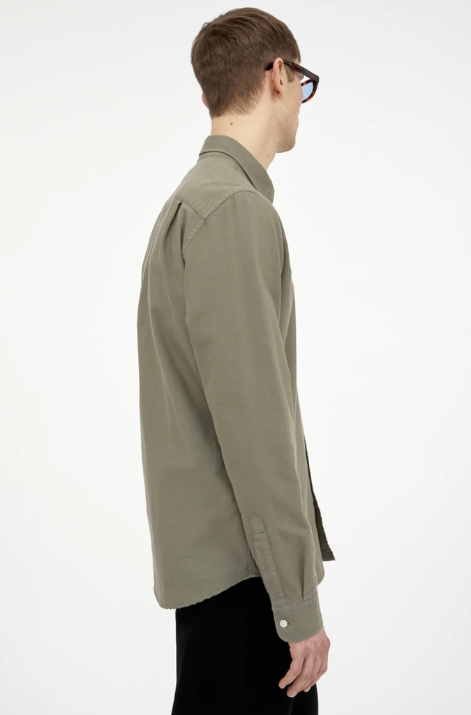 Livid Cassidy Olive Oxford Shirt