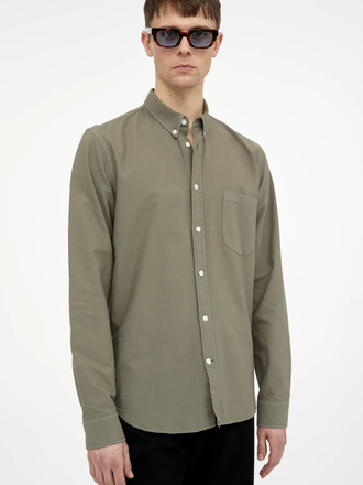 Livid Cassidy Olive Oxford Shirt Livid Cassidy Olive Oxford Shirt