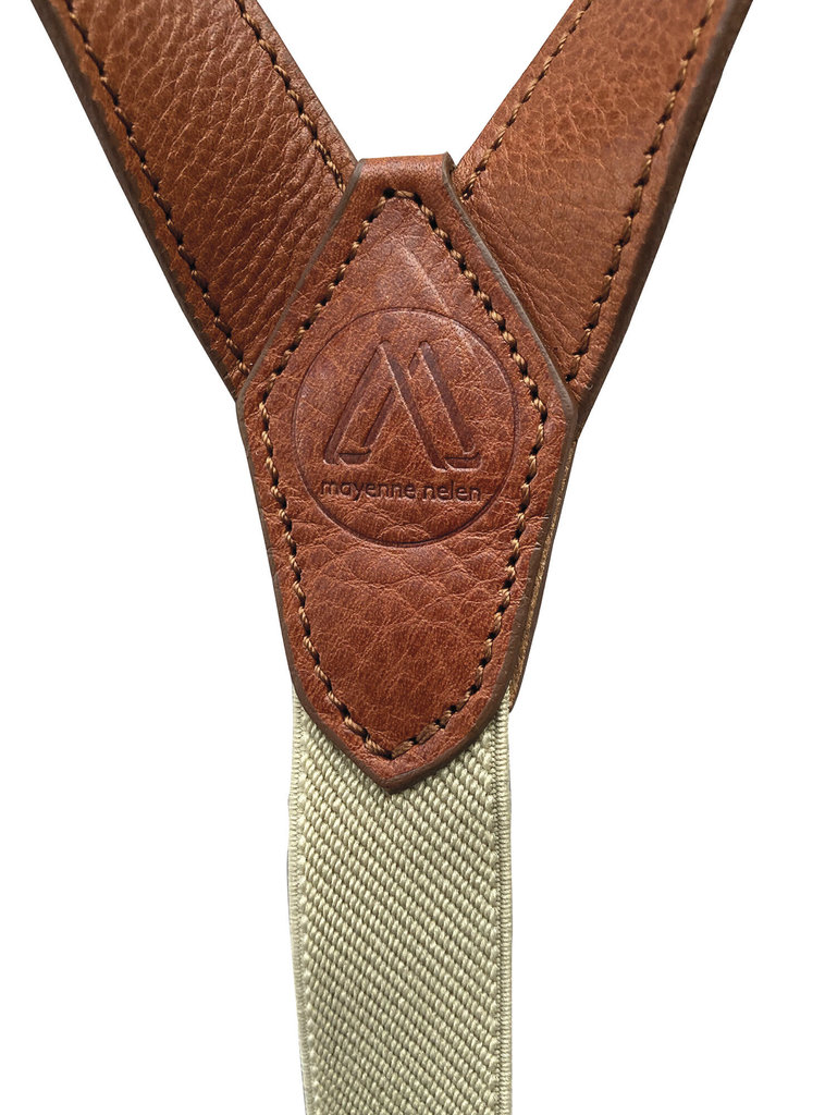 Mayenne Nelen Suspender Cognac Natural