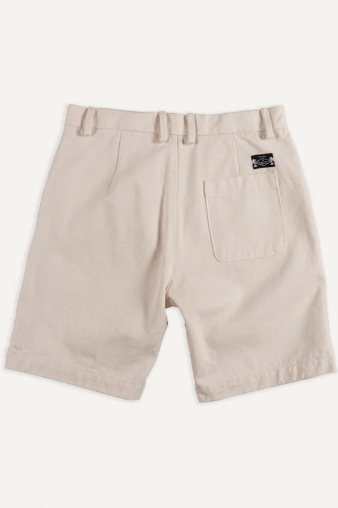 Cuisse De Grenouille Fatigue Short.45 Ecru