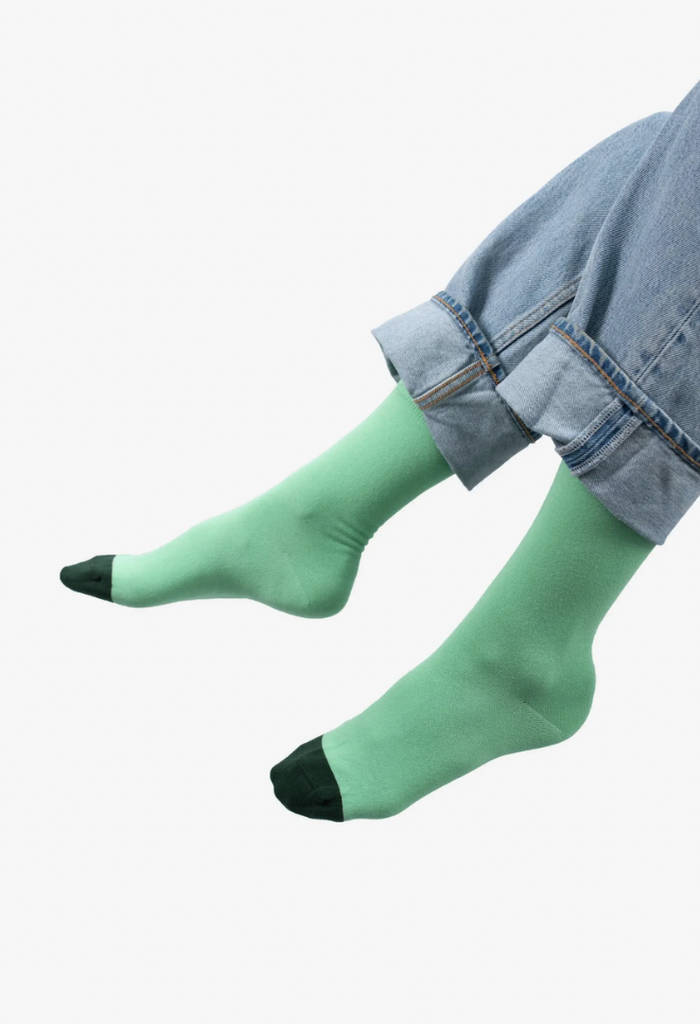 KABAK Socks Organic Mint Green