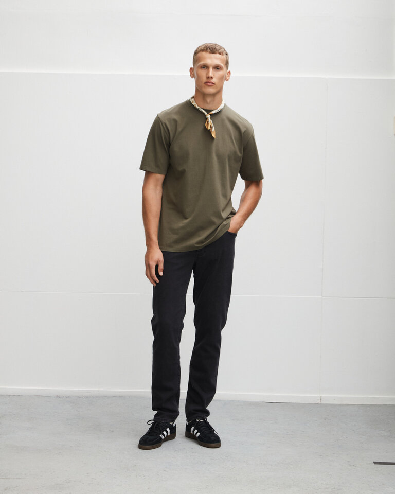 The Good People Ted T-Shirt Dark Green