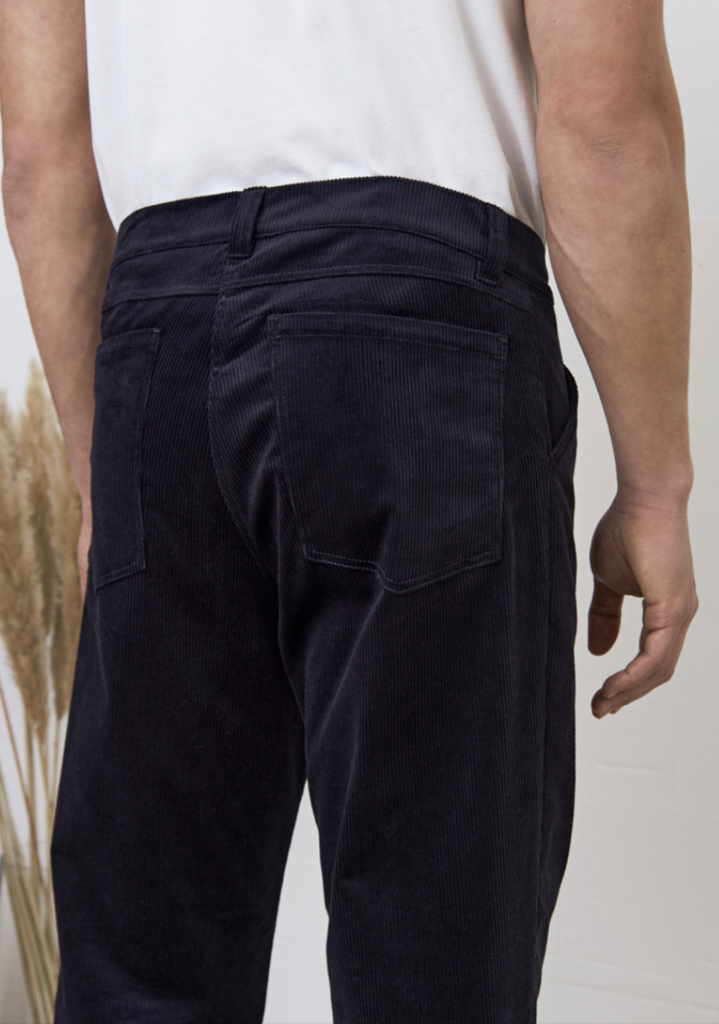 About Companions OLF Slim Trousers Eco Corduroy Navy