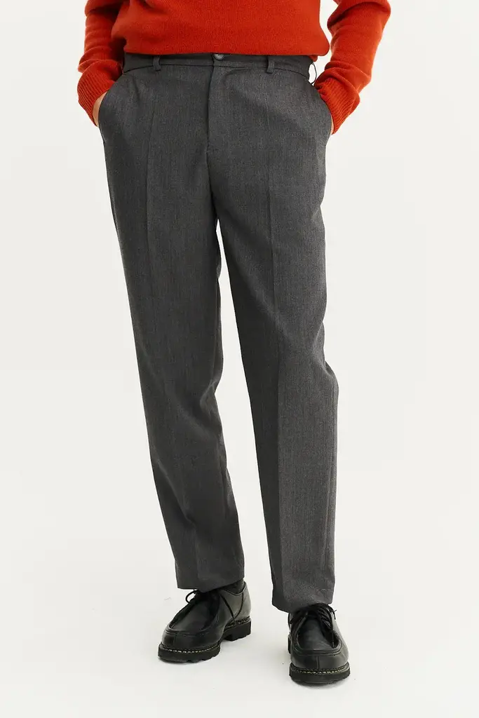 Noyoco Lepic Pantalon Merino Wool Grey