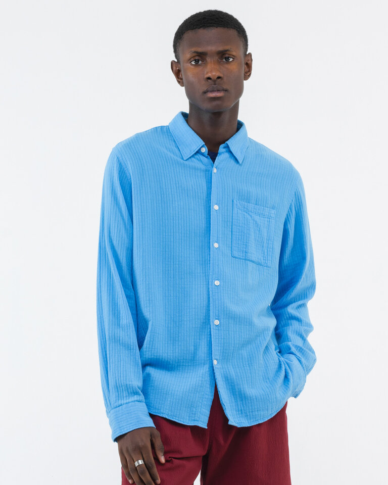 Castart Konga Light blue cotton shirt