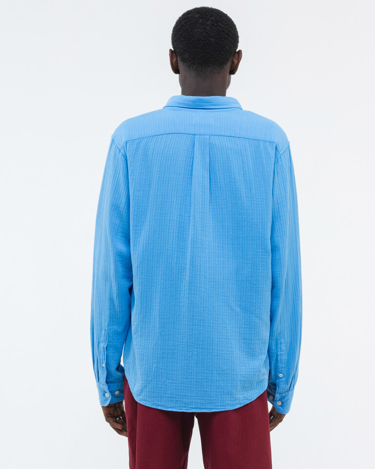Castart Konga Light blue cotton shirt