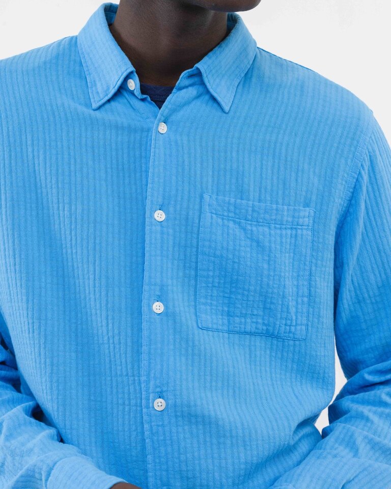 Castart Konga Light blue cotton shirt