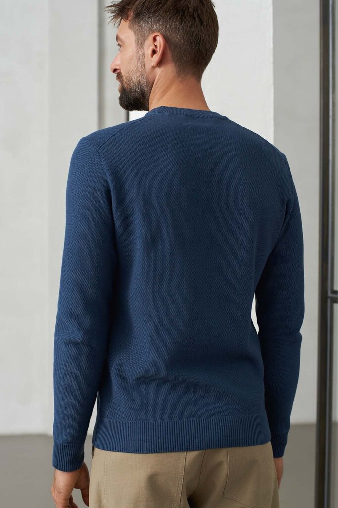 About Companions Morten Jumper Eco Knotted Blue