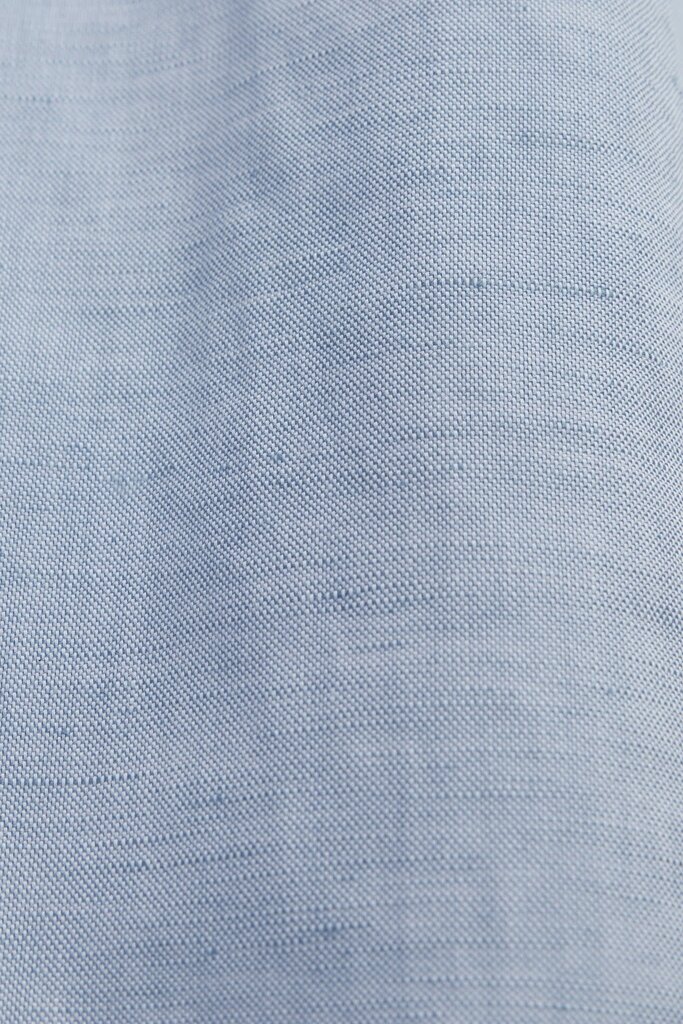 About Companions Simon Shirt  Riviera Blue Linen