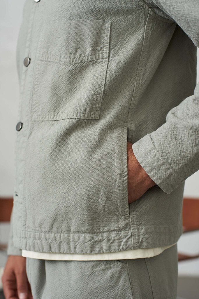 About Companions Asir jacket eco canvas reed
