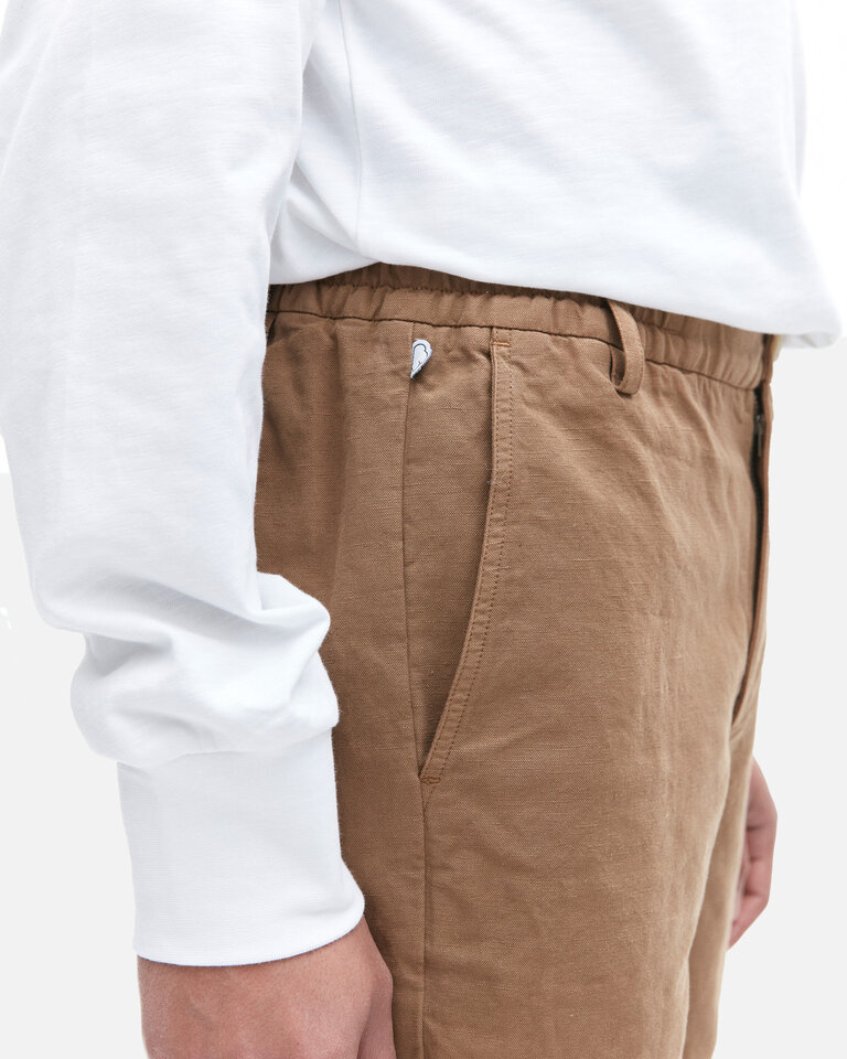 The Good People Hover Roast Brown Shorts