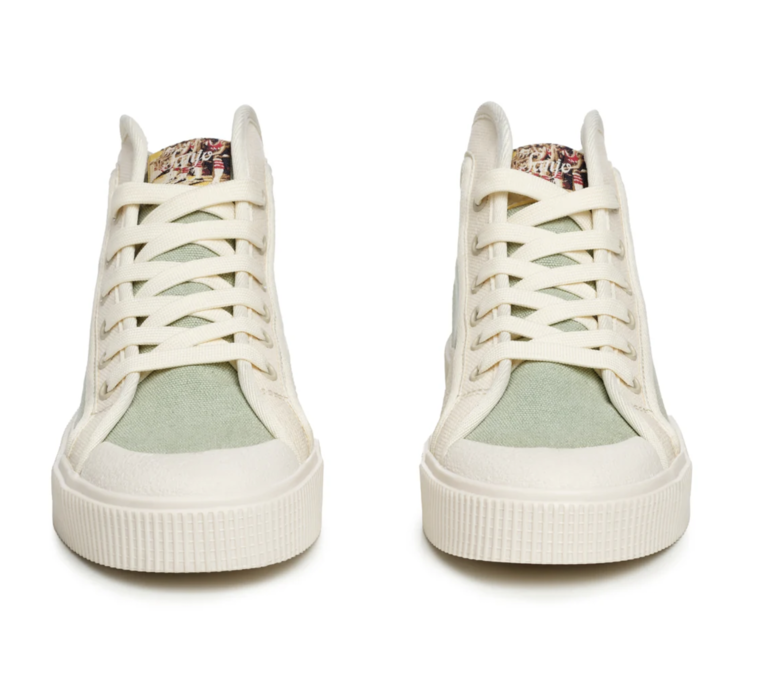 Sanjo Washed Green K100 OG Sneakers