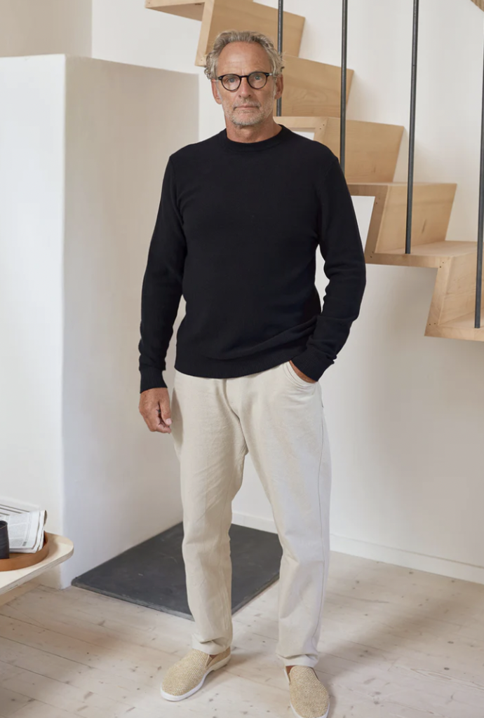About Companions Morten Jumper Eco Knotted Black