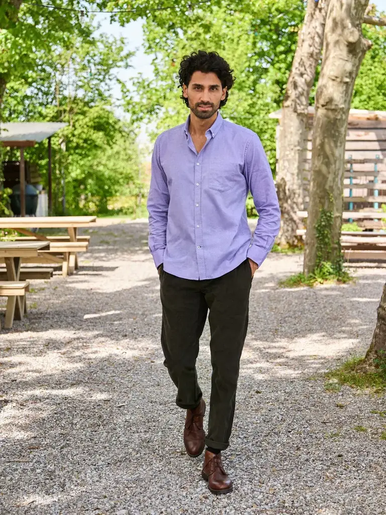 Carpasus Flannel Castanio Shirt Lavendel