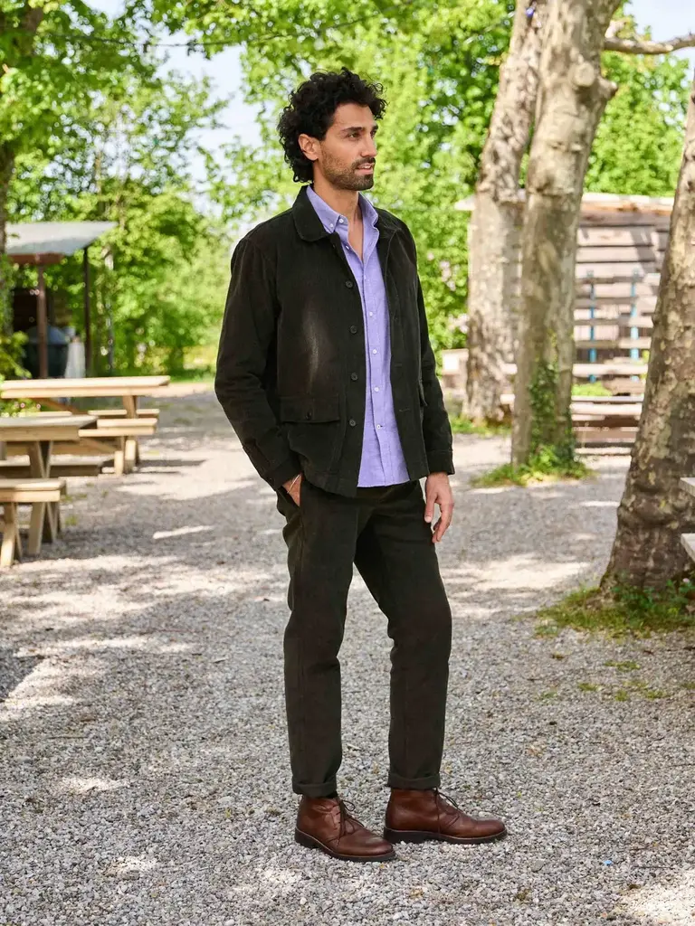 Carpasus Flannel Castanio Shirt Lavendel