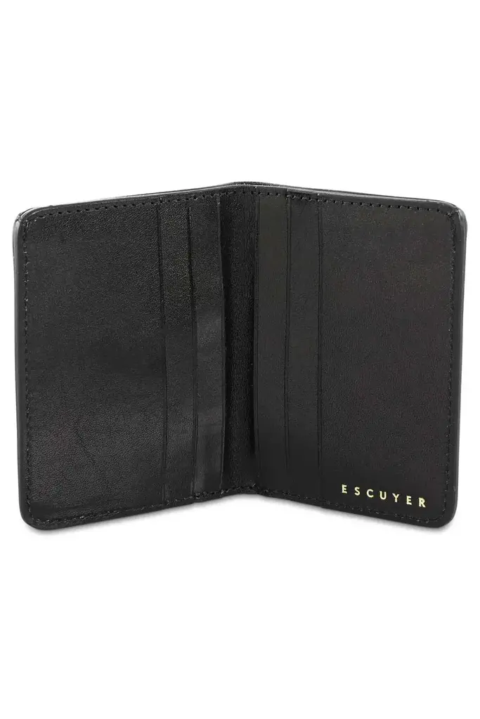 Escuyer Slim Wallet - Black