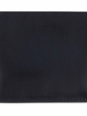 Escuyer Leather Billfold Wallet - Blue/Cognac Escuyer Leather Billfold Wallet - Blue/Cognac