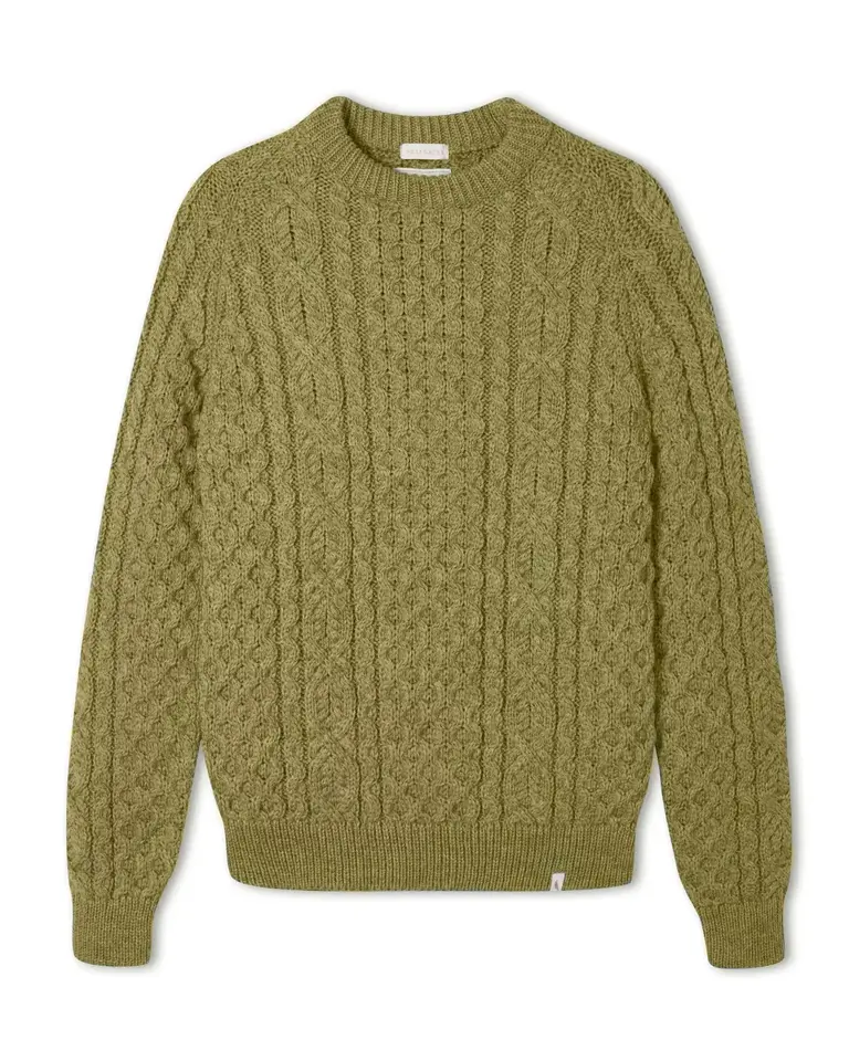 Peregrine Hudson Aran Jumper Apple