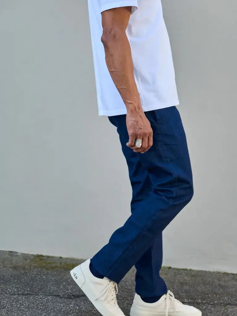 Carpasus Denim Jeano trousers Azulo Navy