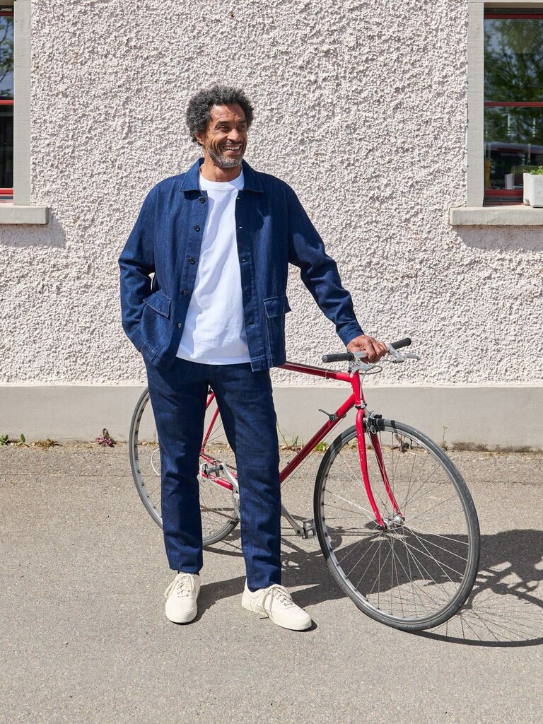 Carpasus Denim Jeano trousers Azulo Navy
