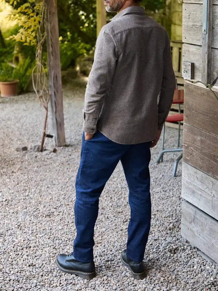Carpasus Denim Jeano trousers Azulo Navy