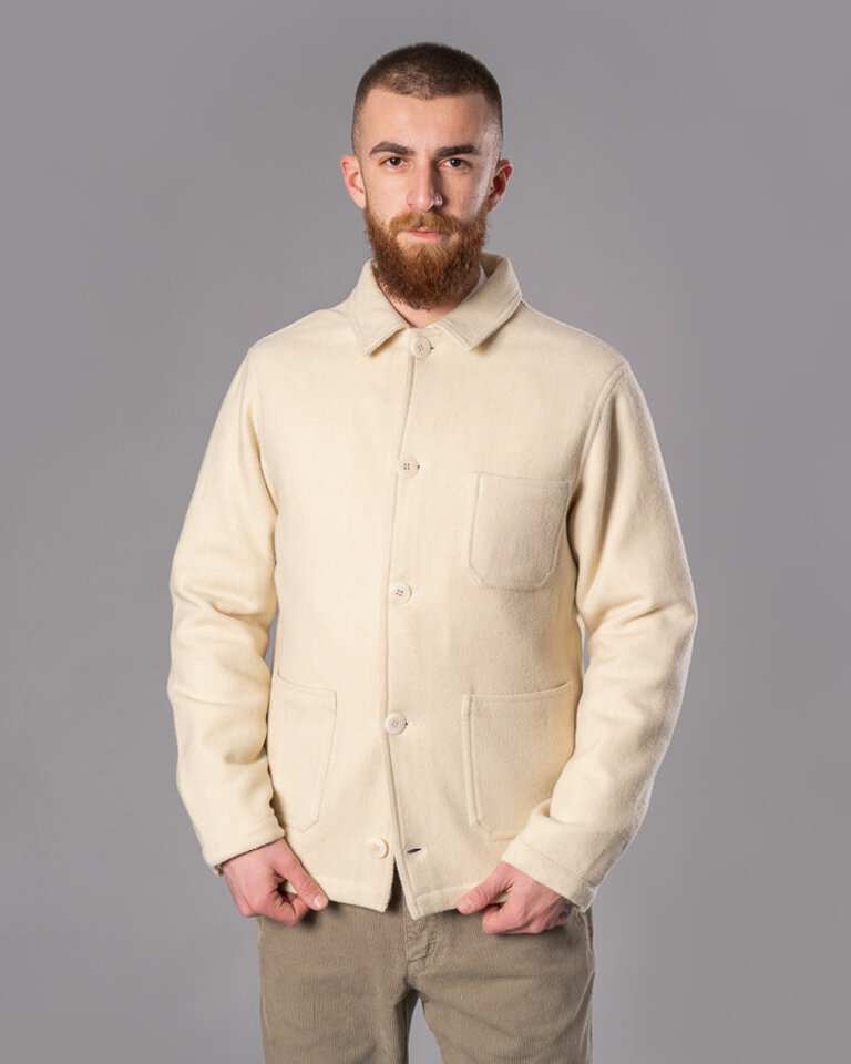 La Paz Classic Worker Jacket Ecru Wool