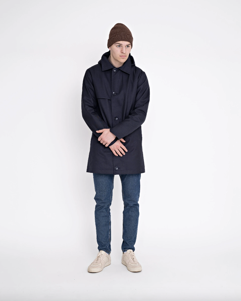 Johnnylove Dylan AW22 002 Coat W Removable Hood