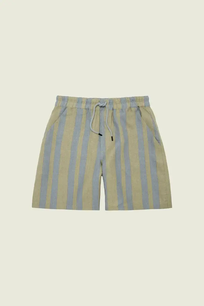 OAS Nicola Linen Shorts Mist Strata