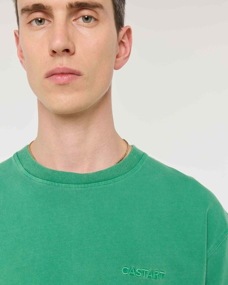 Castart Stonewash T-shirt Bright green