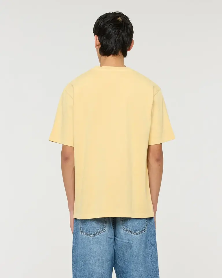 Castart Stonewash T-shirt Light Yellow
