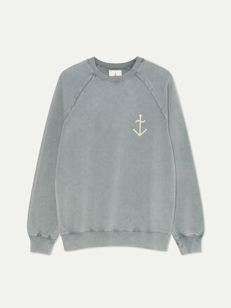 La Paz Cunha sweatshirt smoked pearl + pale yellow La Paz Cunha sweatshirt smoked pearl + pale yellow