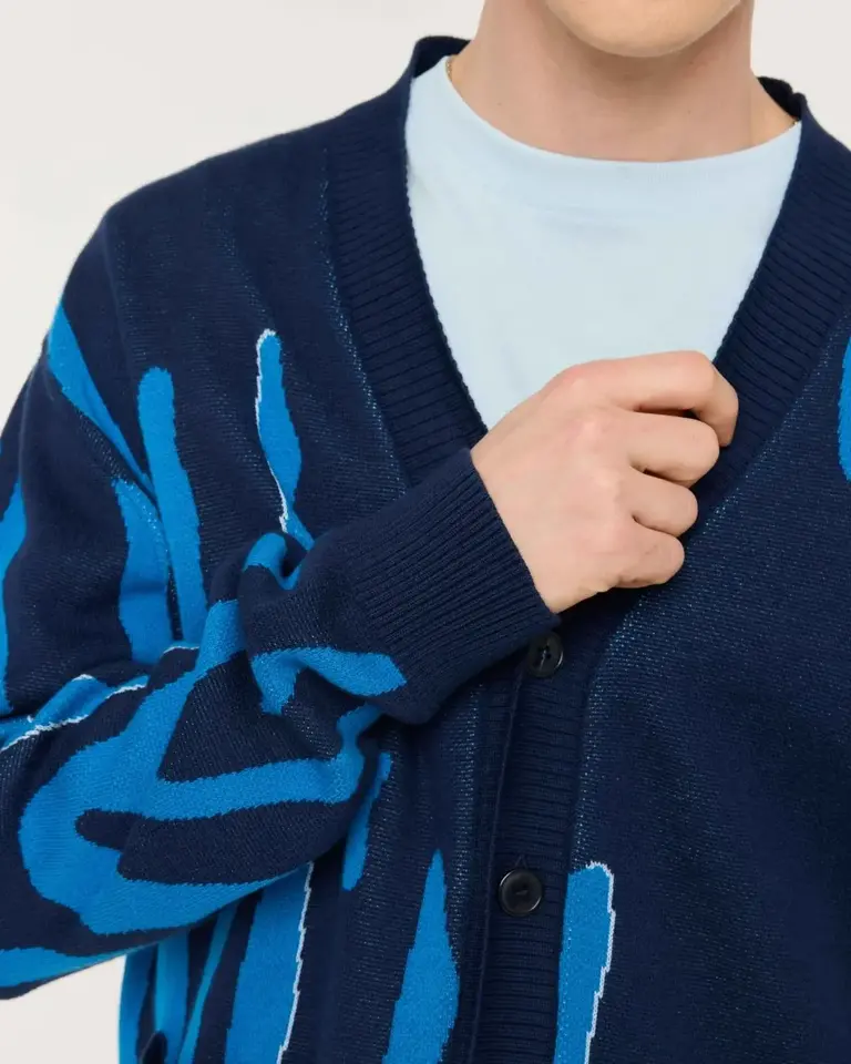 Castart Taichi Cardigan Navy