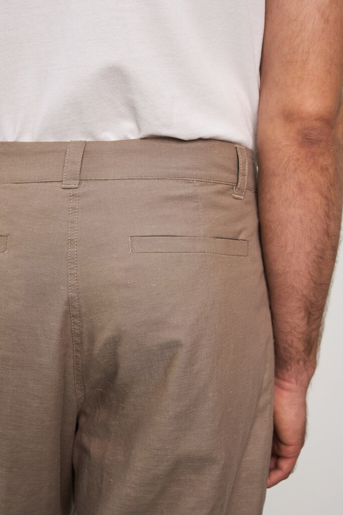About Companions Carlo Trousers Linen Walnut