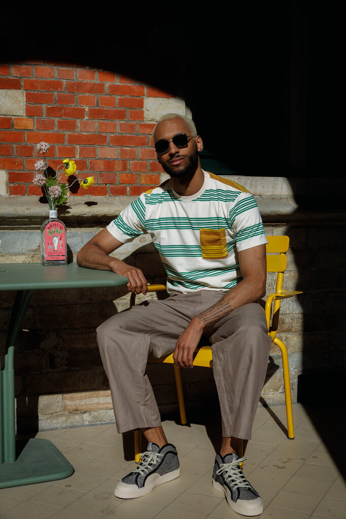 About Companions Carlo Trousers Linen Walnut