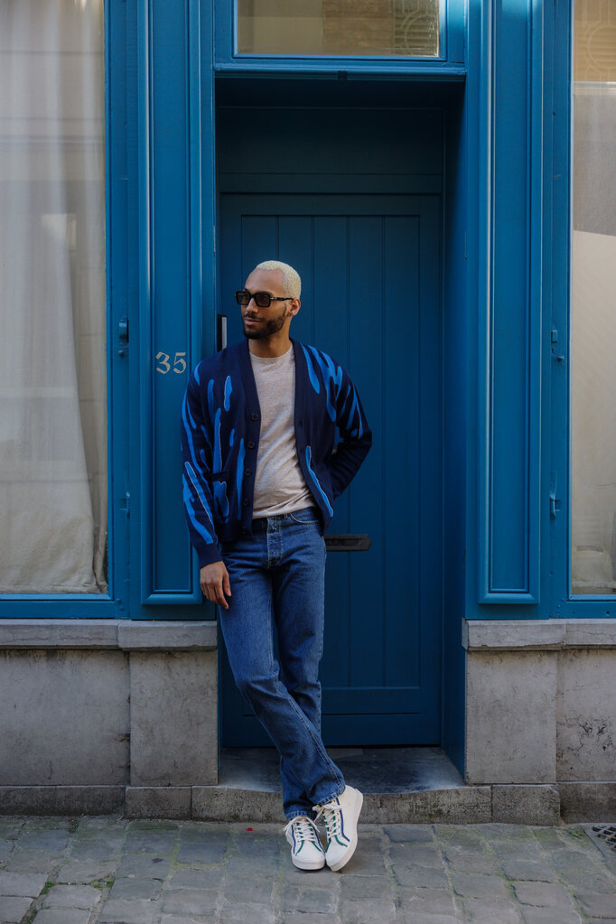 Castart Taichi Cardigan Navy