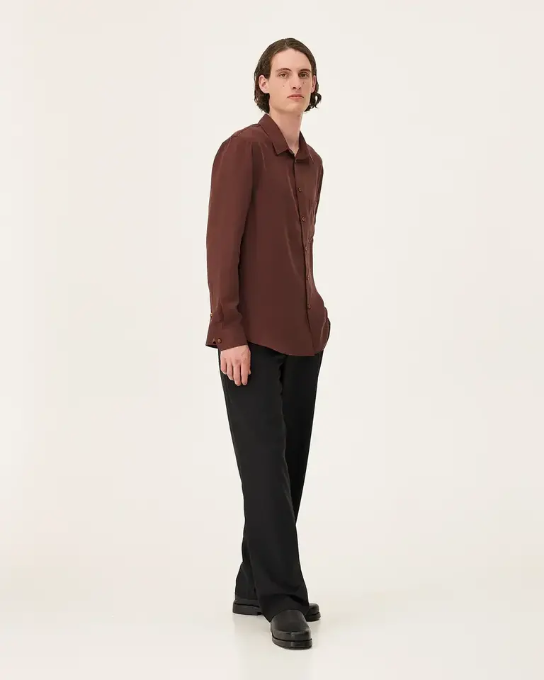 Noyoco Valencia Shirt Reddish Brown
