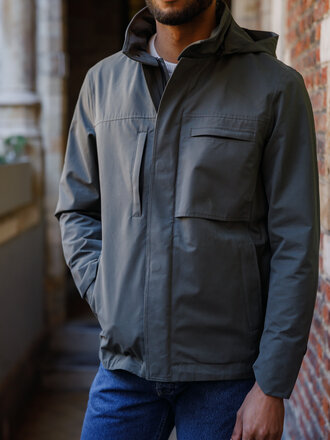 Johnnylove Harvey 004 Mid Parka Olive Johnnylove Harvey 004 Mid Parka Olive