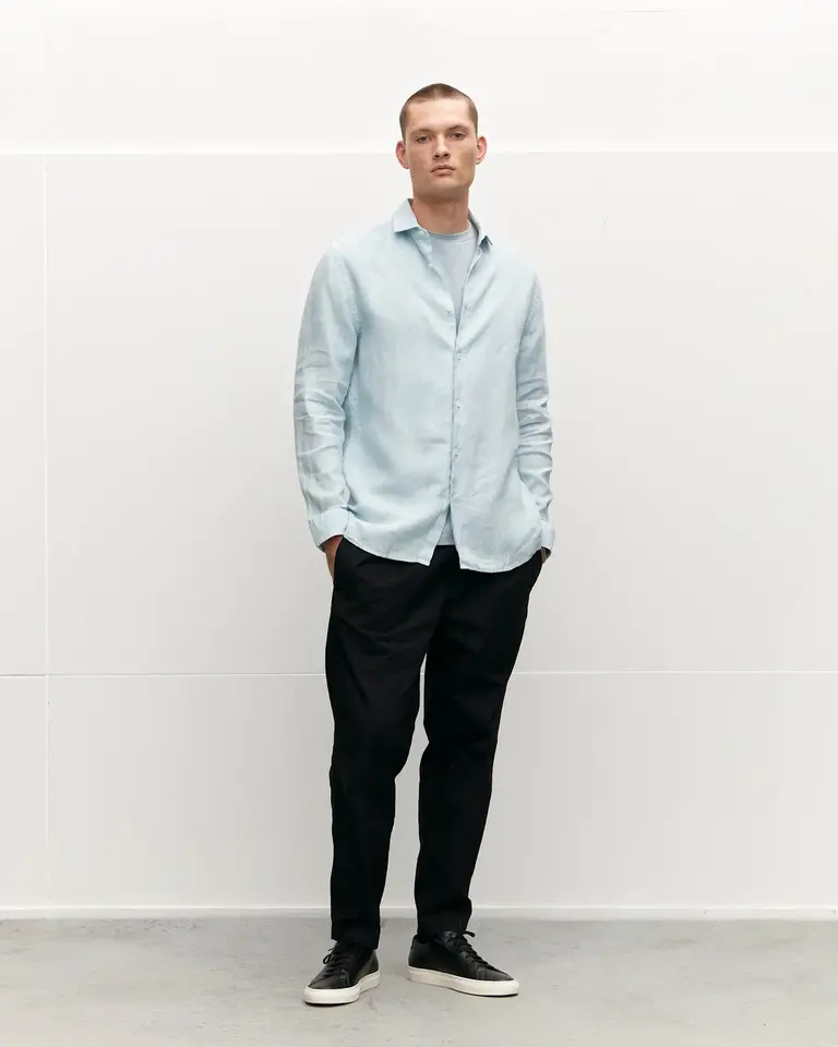 The Good People Soho Shirt Light Blue