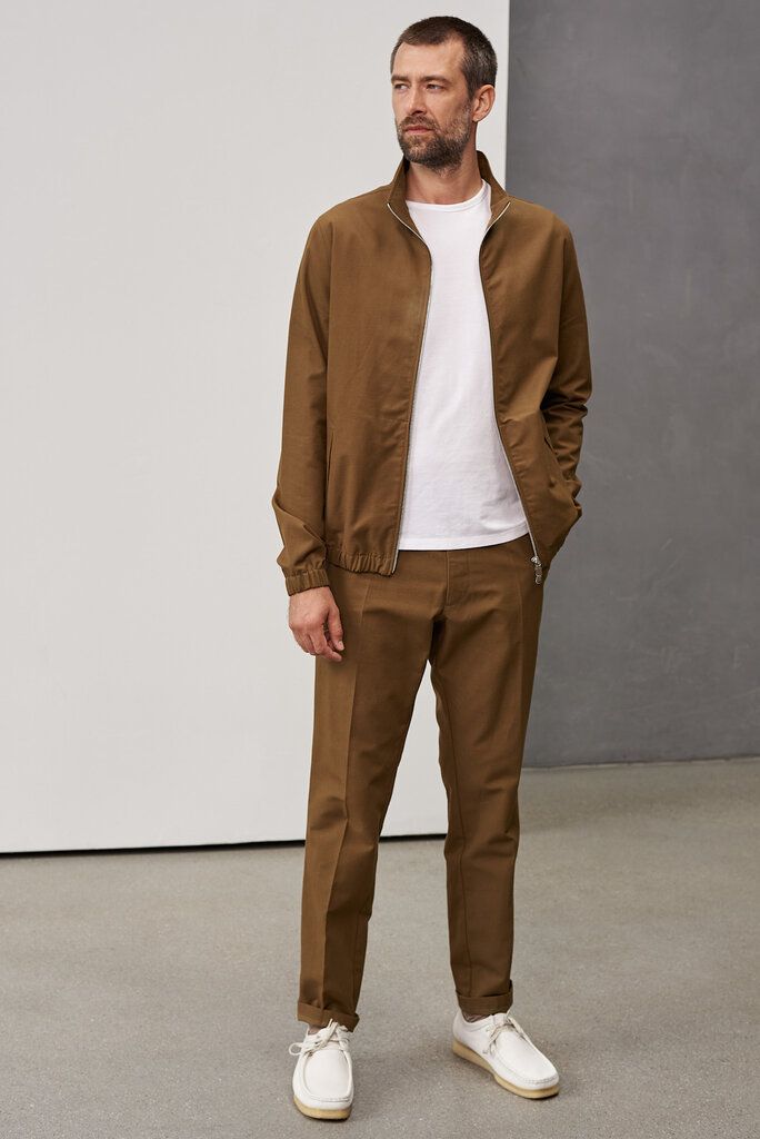 About Companions Juri Jacket Tencel Caramel