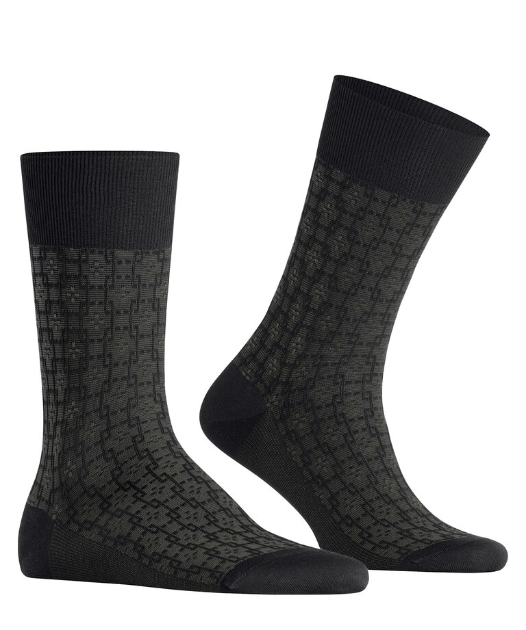 Falke Artwork Tie SO Black 12576/3000